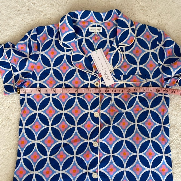 ❤️ Bed Head Classic Shorty PJ Pajama Two-Piece Set Size Small NWT